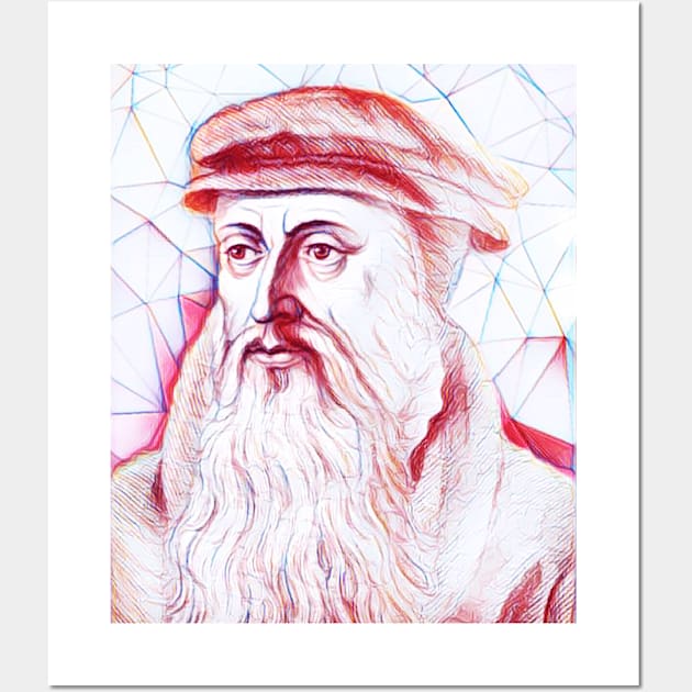 John Knox Portrait | John Knox Artwork | Line Art Wall Art by JustLit